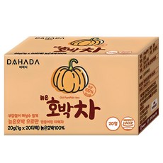 다하다 늙은 호박차, 1g, 20개입, 1개