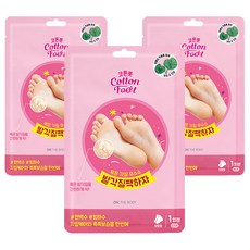 온더바디 코튼풋 발각질팩하자 풋 필링마스크, 1개입, 3개, 40ml