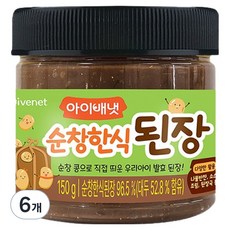 韓國 ivenet 淳昌韓式大醬, 味噌, 150g, 6罐