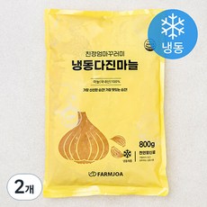 친정엄마꾸러미 다진마늘 (냉동), 800g, 2개