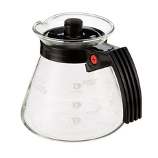 Kalita 耐熱玻璃咖啡壺 塑膠手把 500ml - 手沖咖啡壺, 咖啡分享壺, 31205, 1個