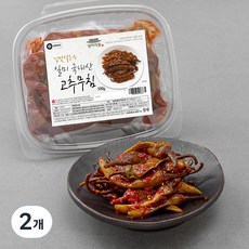 일미식품 입맛살리는 국내산 고추무침, 500g, 2개