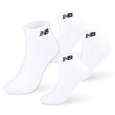 뉴발란스 여성용 스탠다드 쿠션 단목 양말 4팩 세트 NBCSDSXL 발란스 여성용 단목양말 4켤레