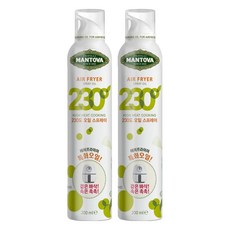 만토바 230도 오일 스프레이, 200ml, 2개 2개, 200ml