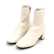 분홍코끼리 여성용 쫀득몰드창 Vol.2 모델처럼 삭스 앵클부츠 5cm