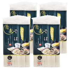 matsudaisoba 松代蕎麥善屋 蕎麥麵, 600克, 600g, 4包