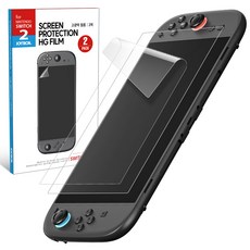 JOYTRON Nintendo Switch 2高光澤螢幕保護貼 2入組, SW2-FILM03, 黑色, 1個