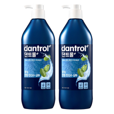 댄트롤 쿨링 멘톨 탄산수 샴푸, 820ml, 2개