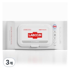 랩신 손소독티슈 캡형, 72매, 3개