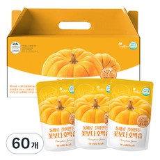 유기농마루 통째로 갈아만든 꽃보다 호박즙, 90ml, 60개