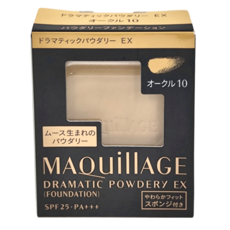 MAQuillAGE 心機彩粧 心機星魅輕羽粉餅 UV EX SPF25 PA+++ OC10色 粉蕊 (不含粉撲及粉餅盒), 1個