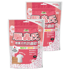 驅蟲氏 櫥櫃衣物防蟲錠, 日本原料, 棉紙透氣小包裝, 防蟲/除臭/芳香, 2包
