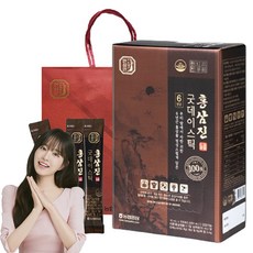 HANSAMIN 6年根紅蔘飲隨身包+購物袋組, 10ml, 100條