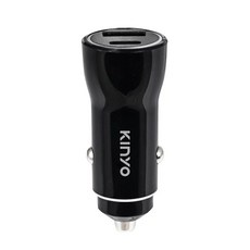 Kinyo PD + QC3.0車用快速充電座 25 x 25 x 57mm 18g, CU-80, 1個