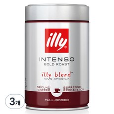 일리커피 다크 분쇄 250g, 에스프레소, 3개