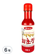 움트리 실장님 회초장, 300g, 6개