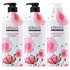 케라시스 퍼퓸 샴푸 러블리 앤 로맨틱향 980ml 2p + 린스 러블리 앤 로맨틱향 980ml, 1개