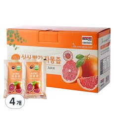 싱싱 빨간 자몽즙, 100ml, 80개