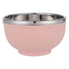 FAmILyLIFE 生活 頂級316不銹鋼特大多功能隔熱保鮮泡麵碗 FL-227-PL 21.2 x 16.4 x 9.5cm 230g 1.2L, 草莓粉, 1個