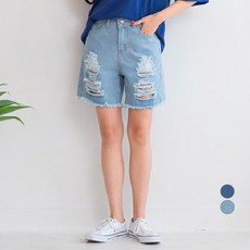 여성밴딩청반바지