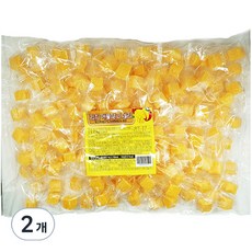 리치 애플망고 젤리, 1kg, 2개