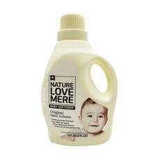 NATURE LOVE MERE 嬰兒衣物柔軟精, 原創嬰兒衣物柔軟精, 1800毫升, 1.8L, 1瓶