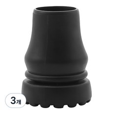 Dr. Felice J Cane 橡膠填充補充裝 22 mm, 黑色, 3個