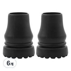 Dr. Felice J Cane 橡膠填充補充裝 22 mm, 黑色, 6個