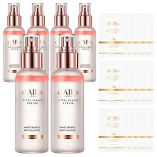 [비건뷰티] 달바 화이트 트러플 바이탈 스프레이 세럼 100ml x 2p + 약산성 젤클렌저 15ml 세트, 3개