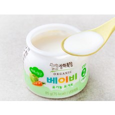 상하목장 베이비 유기농 요거트 사과당근, 85g, 4개입 - 이미지 2