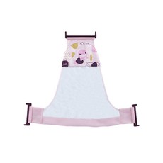 KU.KU Duckbill 酷咕鴨 成長印記可調式安全沐浴網, 粉, 1個