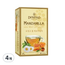 도밍고 꿀캐모마일차, 1.3g, 20개입, 4개