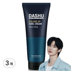 다슈 데일리 볼륨 업 컬크림, 180ml, 3개
