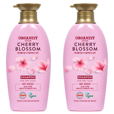 오가니스트 내추럴 체리블라썸 샴푸, 500ml, 2개