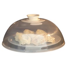Hickies 圓頂食物蓋 微波爐/冷藏皆適用, 米色, 1個