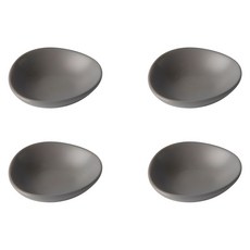 ERATO 鵝卵石造型碗 9cm, 灰色, 4入