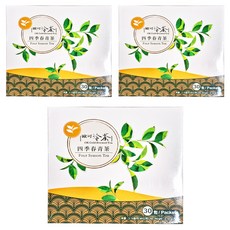 歐可茶葉 冷茶 四季春青茶, 3gx30包, 台灣產, 3g, 30包, 3盒