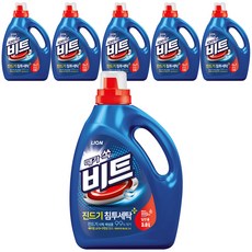 비트 진드기 액체세제 일반용 본품, 3L, 6개