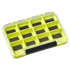 Gamakatsu 宵姬 薄型 防水盒 LE-506 Set, 12格 磁吸 汲頭鉤收納盒, 140 x 95 x 16mm, 1個