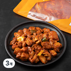 요리락 춘천식 달콤 닭갈비 (냉장), 1kg, 3개
