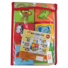 風車圖書 寶寶可愛動物布骰, 6個月以上適用