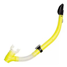 AQUATEC 防浪矽膠呼吸管 SN-400_Yellow, 黃色, 潛水用品