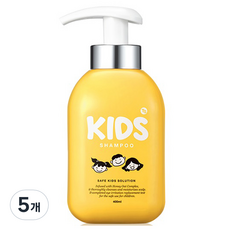 TS 키즈 샴푸 애플향, 400ml, 5개