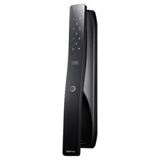 BESTIN 지문인식 디지털 손잡이 있음 도어락 원스텝 푸시풀 IDL-300FWNK, 방문설치 IDL-300FWNK
