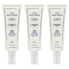 투크 트렌스페어런트 컬러 코렉팅 수채화 베이스 40ml, 02페일블루라벤더, 3개