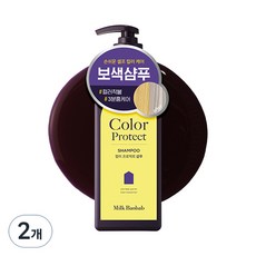 밀크바오밥 컬러 프로텍트 보색샴푸 블랙베리앤베이향, 500ml, 2개