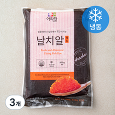 아라찬 날치알 레드 (냉동), 500g, 3개
