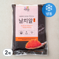 아라찬 날치알 레드 (냉동), 500g, 2개