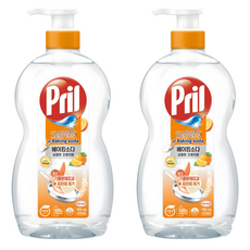 프릴 시크릿오브 베이킹소다 주방세제 상큼한 오렌지향, 700ml, 2개 700ml, 2개