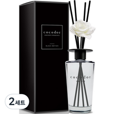 코코도르 블랙에디션 디퓨저, 양재동꽃시장, 500ml, 2개 양재동꽃시장, 2세트, 500ml